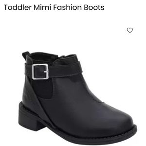 Toddler girls size 6 Osh Kosh Bgosh black boots
